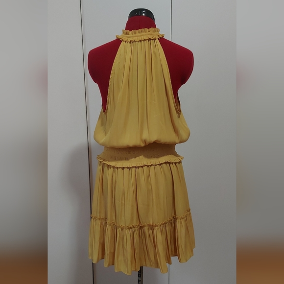 BCBG Maxazria yellow summer dress - Picture 4 of 6